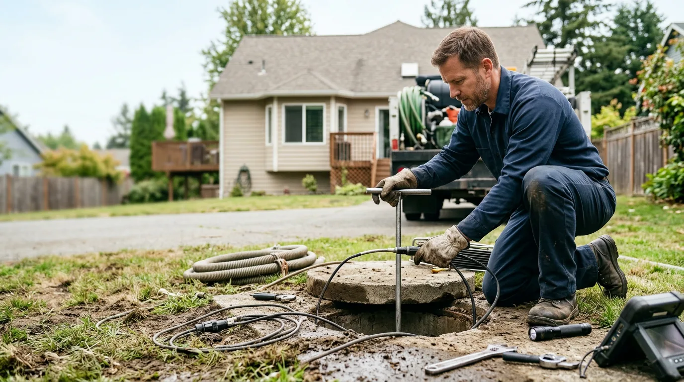 Septic Tank Pumping in Camas, WA